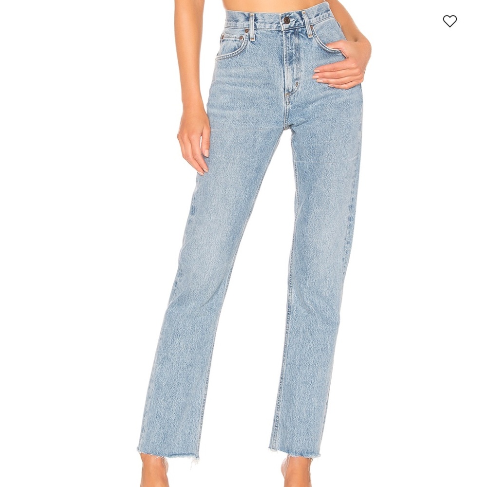 AGOLDE Cherie High Rise Straight